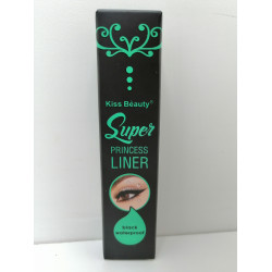 KISS BEAUTY - Super Princess Liner - Black Waterproof