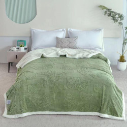 Butterfly Fleece blanket(Sherpa wool)-200*230cm