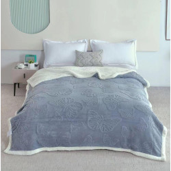 Butterfly Fleece blanket(Sherpa wool)-200*230cm