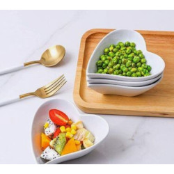 Bowl for Dessert Heart Shaped small-6pcs