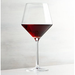 Burgundy Wine Glasses 2pcs