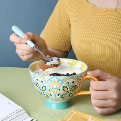 Breakfast Mug various designs (355m)-1PCS